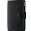 Secrid Mini Wallet Portemonnee Veg Black / Black