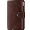 Secrid Mini Wallet Portemonnee Veg Espresso / Brown