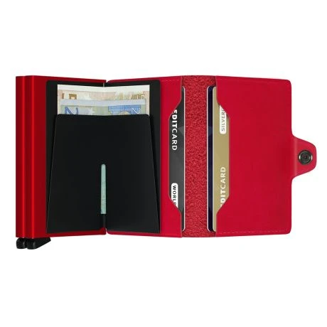 Secrid Twin Wallet Portemonnee Original Red / Red - Afbeelding 3