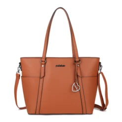 Pulcher London Schoudertas 14" Cognac