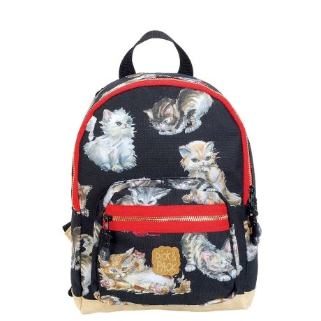 Pick & Pack Cute Rugzak S Kittens Black - Afbeelding 3