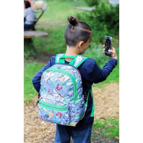 Pick & Pack Rugzak M Mix Animal Cloud Grey - Afbeelding 3