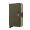 Secrid Mini Wallet Portemonnee Saffiano Olive