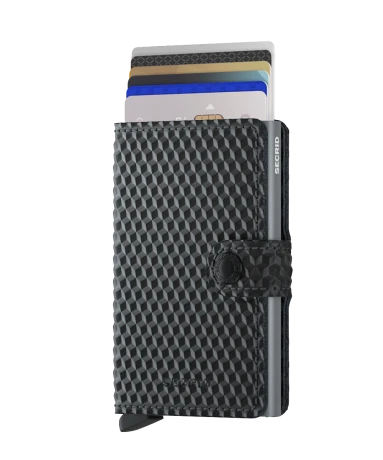 Secrid Mini Wallet Portemonnee Cubic Black-Titanium - Afbeelding 2