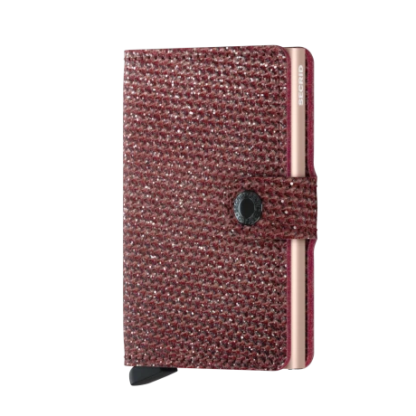 Secrid Mini Wallet Portemonnee Sparkle Red