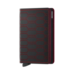 Secrid Slim Wallet Portemonnee Fuel Black-Red