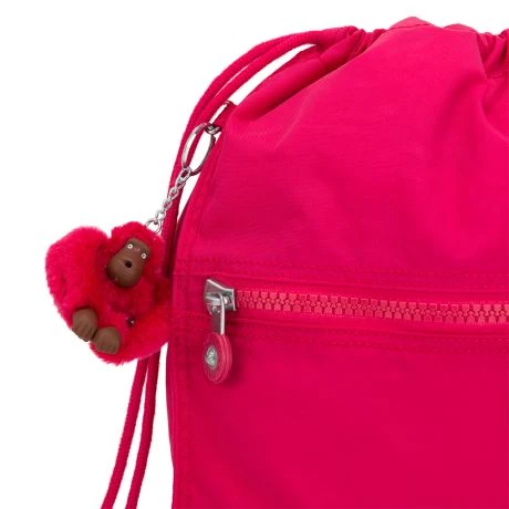 Kipling Supertaboo Gymtas True Pink - Afbeelding 5
