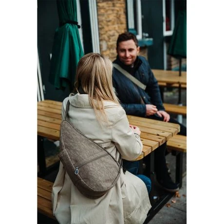 The Healthy Back Bag S The Classic Collection Textured Nylon Truffle - Afbeelding 5