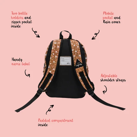 Little Legends Kinderrugzak Vintage Flower - Afbeelding 10