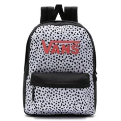 Vans Realm Kids Girls Rugzak Dalmatian Black / White