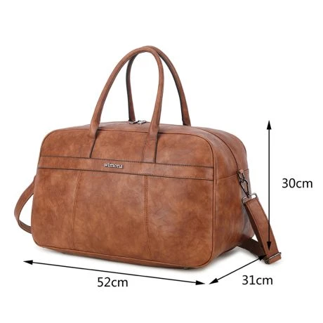 Wimona Amsterdam Weekendtas Cognac - Afbeelding 3