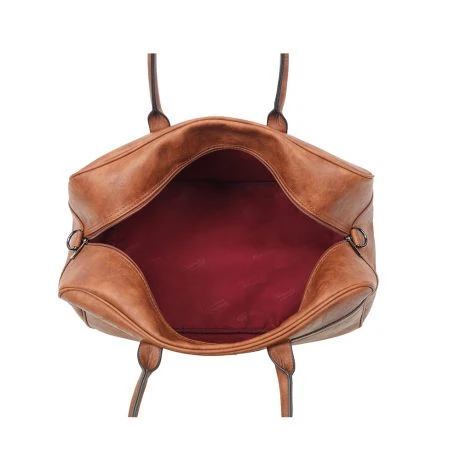 Wimona Amsterdam Weekendtas Cognac - Afbeelding 4