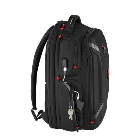 Wenger Tech Player One Gaming Laptop Backpack 17,3 Inch Black - Afbeelding 9