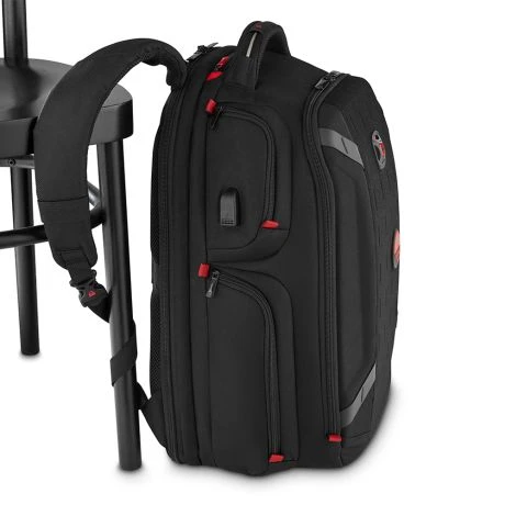 Wenger Tech Player One Gaming Laptop Backpack 17,3 Inch Black - Afbeelding 10