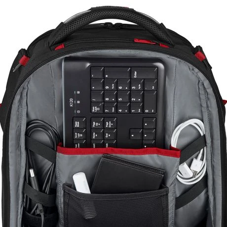 Wenger Tech Player One Gaming Laptop Backpack 17,3 Inch Black - Afbeelding 13