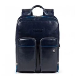 Piquadro Blue Square Laptop Backpack 13.3" IPad Pro 9.7" / IPad 11" Night Blue